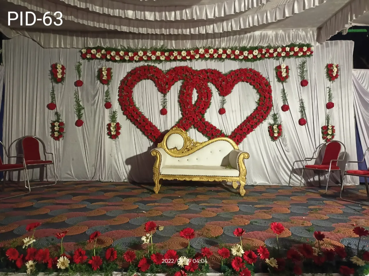 Wedding Reception Stage